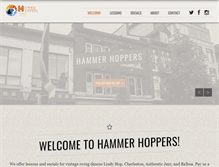 Tablet Screenshot of hammerhoppers.com